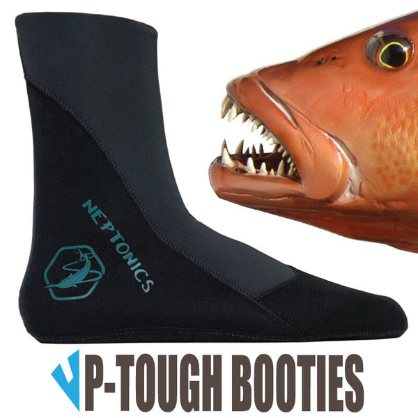 Neptonics P-Tough Freedive Booties - Red Tide Spearfishing