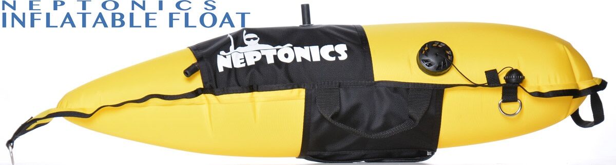 Neptonics Inflatable Spearfishing Float - Red Tide Spearfishing